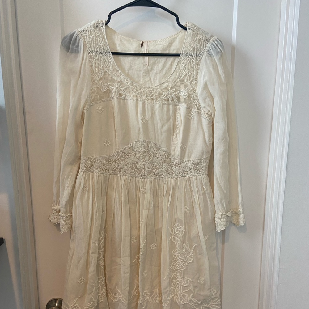 Free people - ivory dress size 4